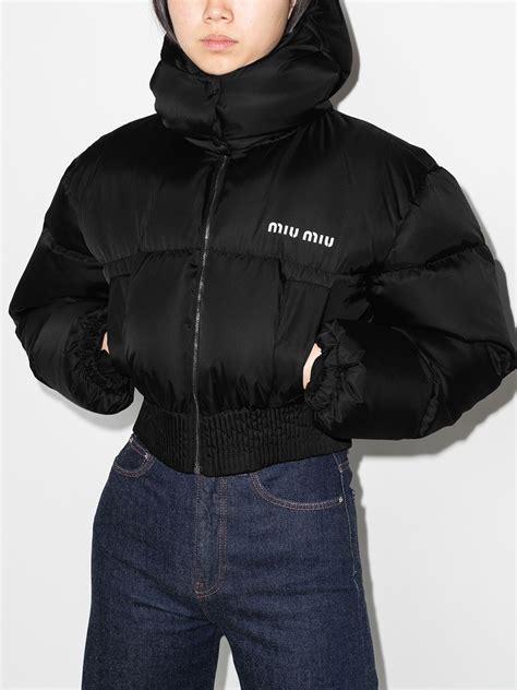 miu miu cropped jackets women|Luxury Women's Coats and Jackets .